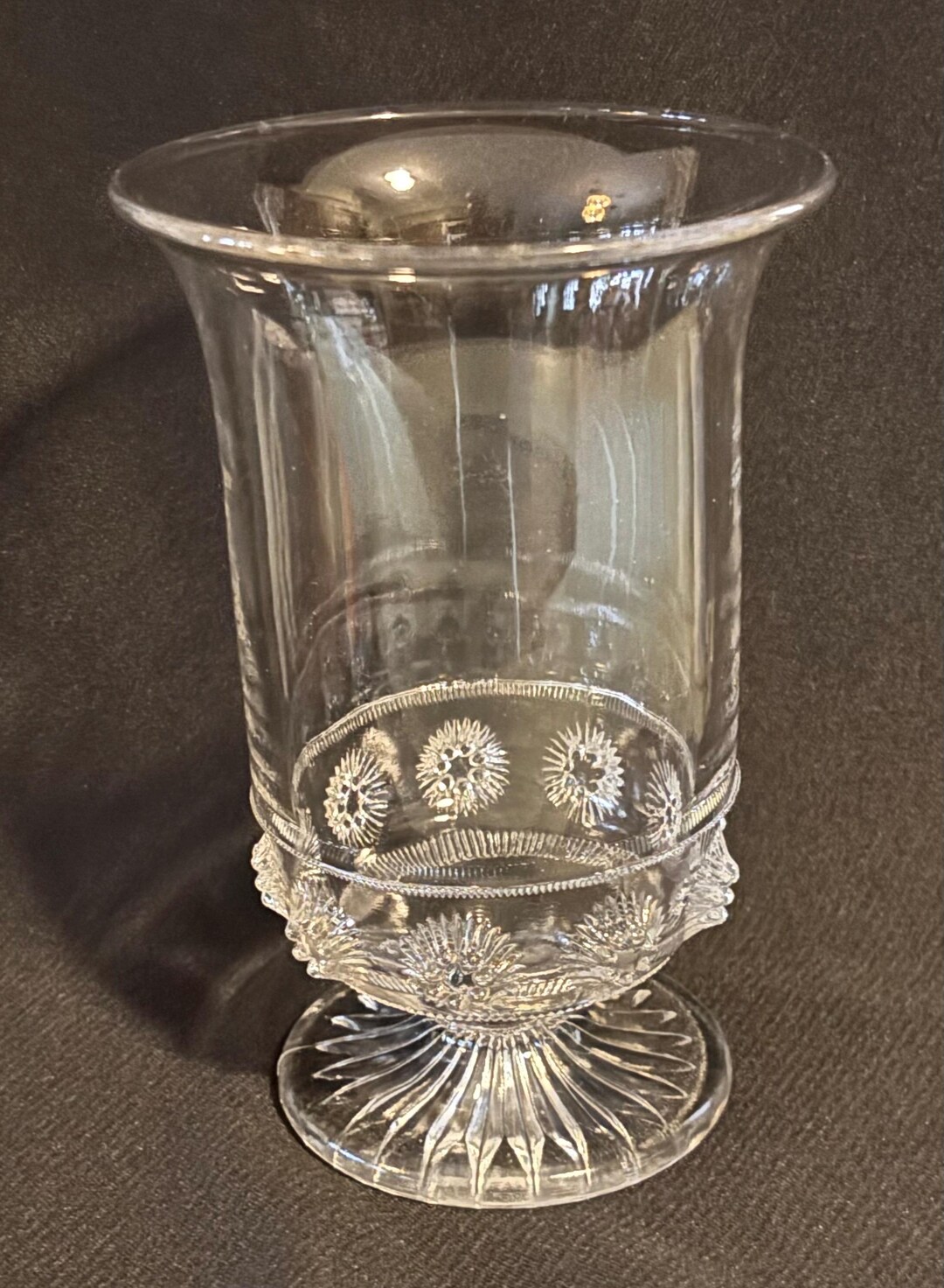 Prunt Antique Davidson Pressed Glass Blackberry Prunt Pattern Celery Vase - Etsy
