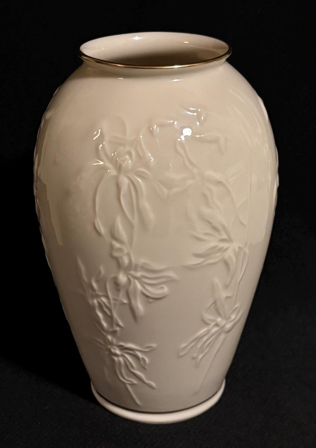 Vintage Lenox Masterpiece Collection Floral Vase - Etsy