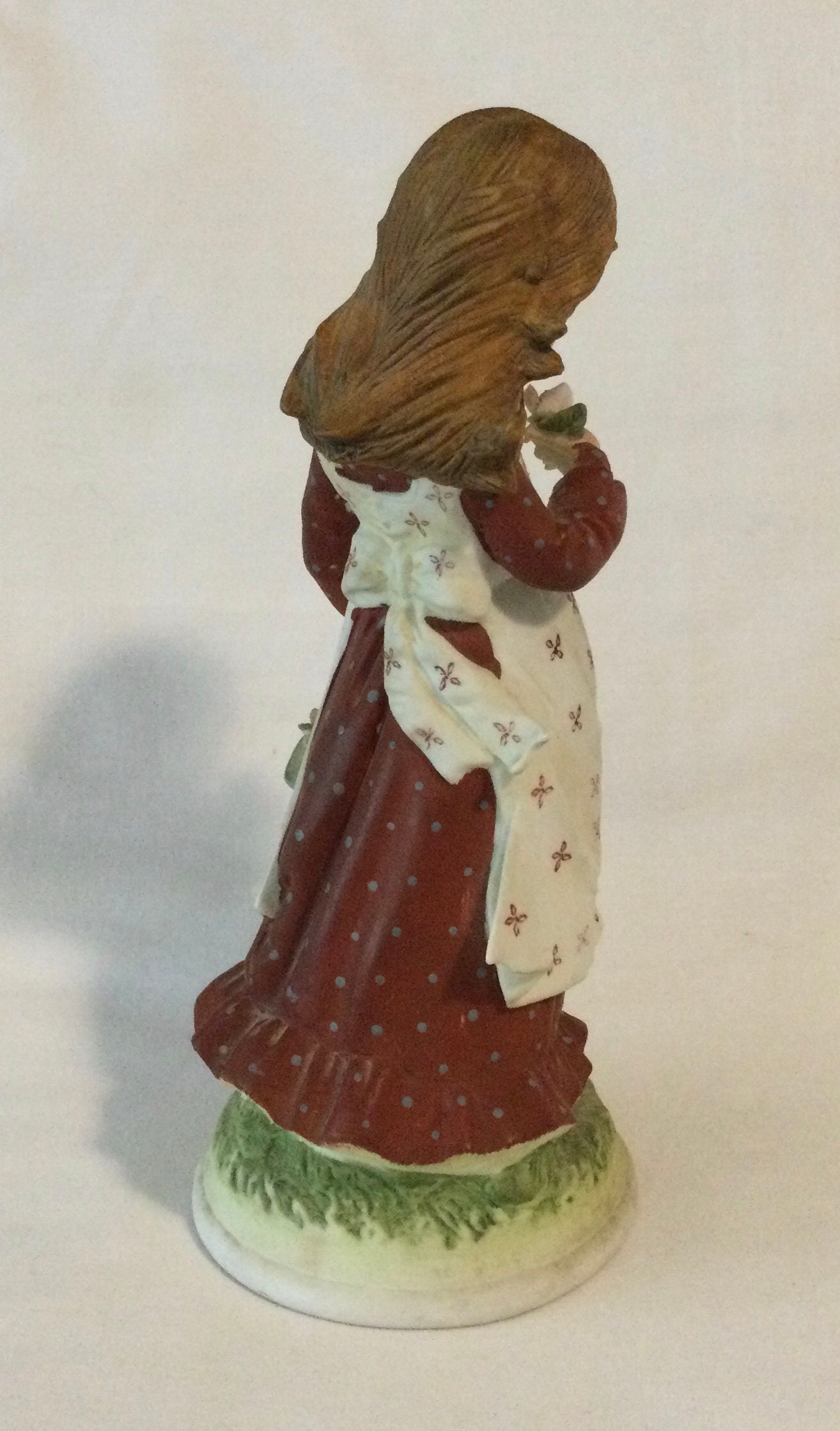 Vintage Holly Hobbie Creation Picking Flowers Figurine as is Etsy