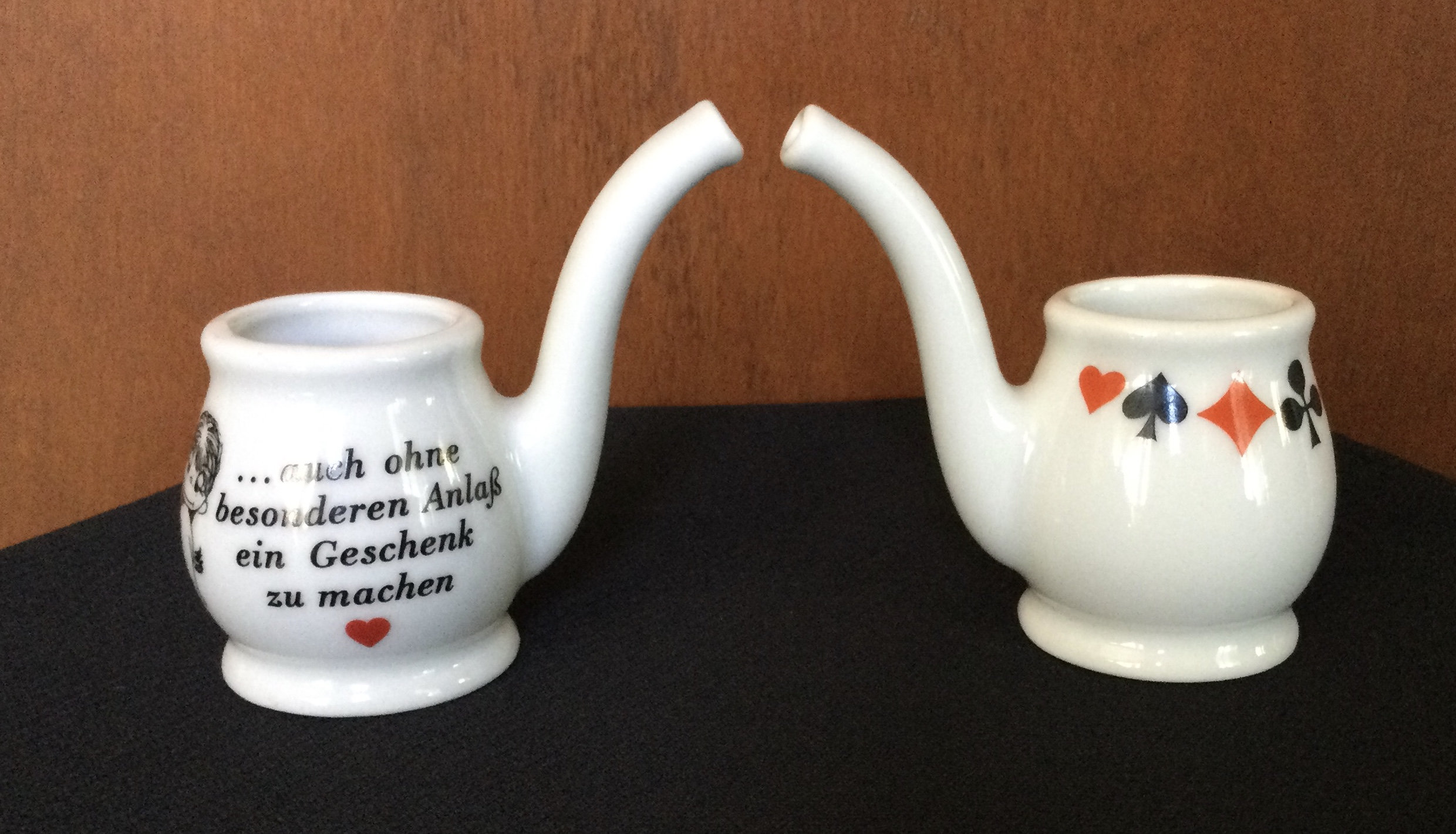 Vintage Pair of Funny Design W. Germany Schnapps Shot Sippers Etsy
