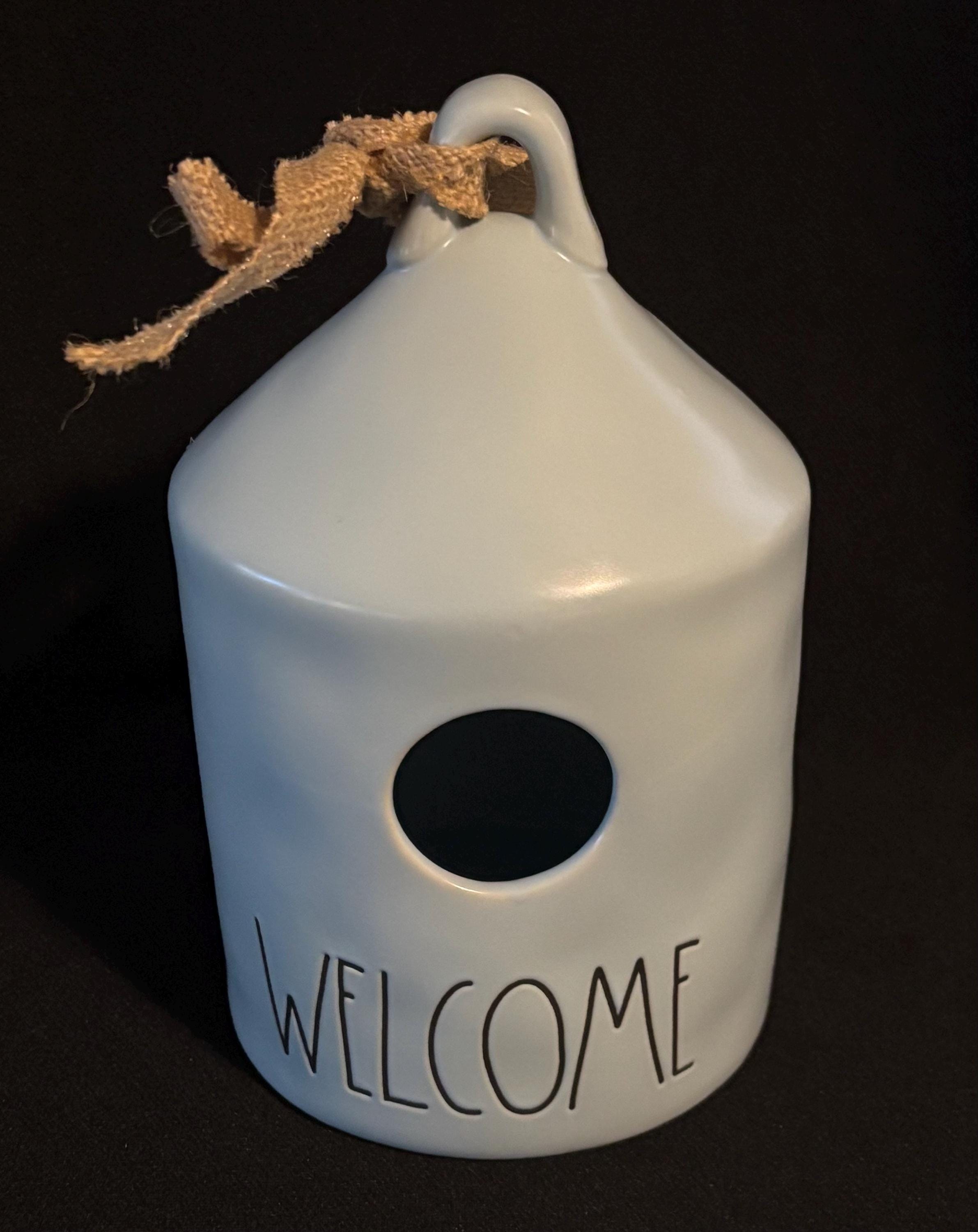 Boîte Vintage Rae Dunn Vines Birdhouse - Magenta Exclusive 2014 - Rose - VHTF