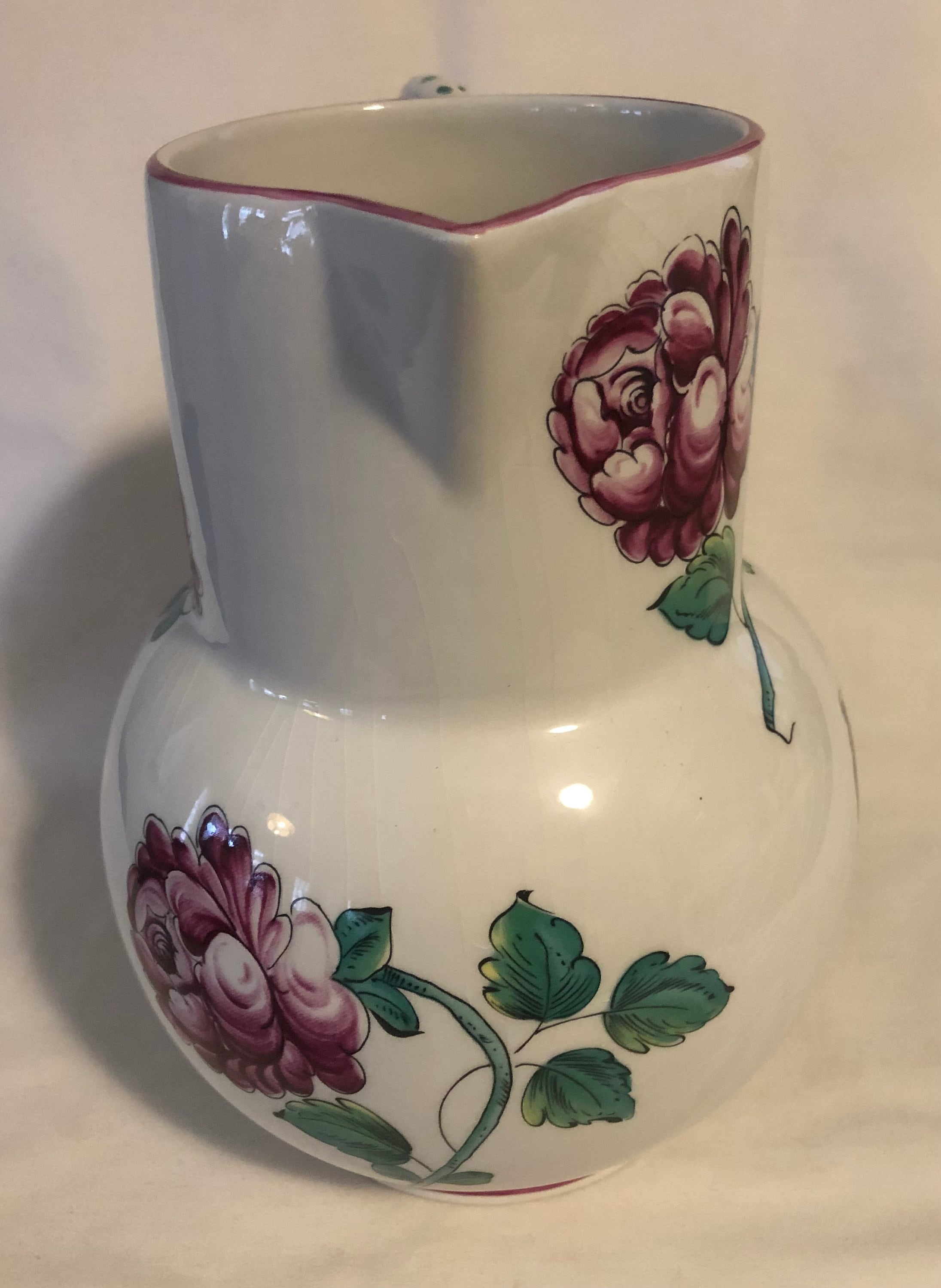 Vintage Tiffany & Co Strasbourg Flowers Snake Handled Pitcher - Etsy