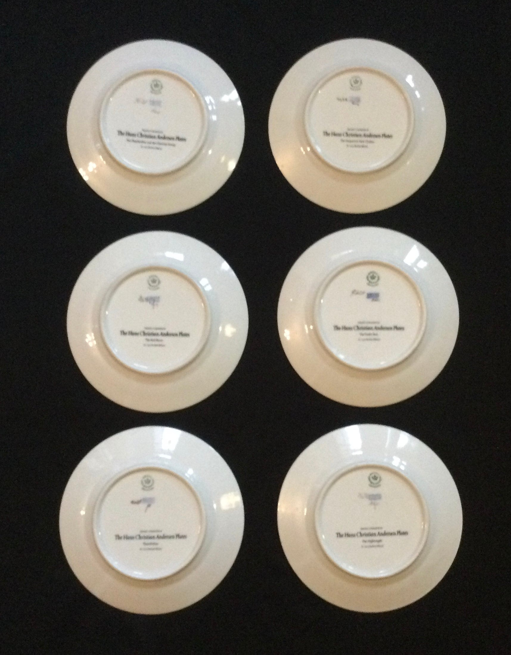 Vintage Set of Six Assorted Royal Copenhagen Hans Christian - Etsy