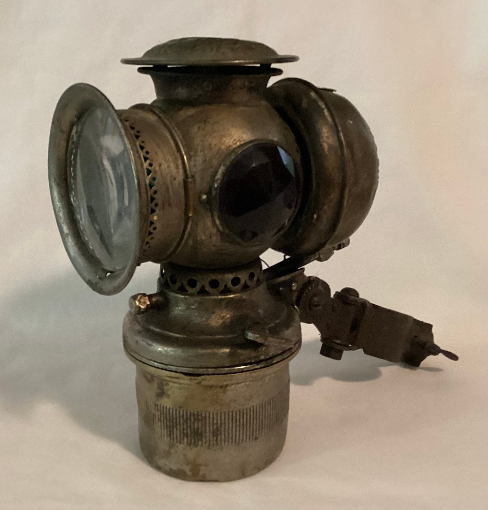 Bhlmarks, rare lampe de bureau réglable en métal laqué, Suède, années 1950 - En