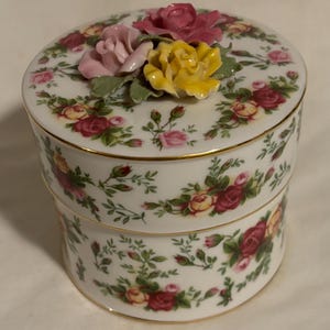 Old Country Roses Music Box - Etsy