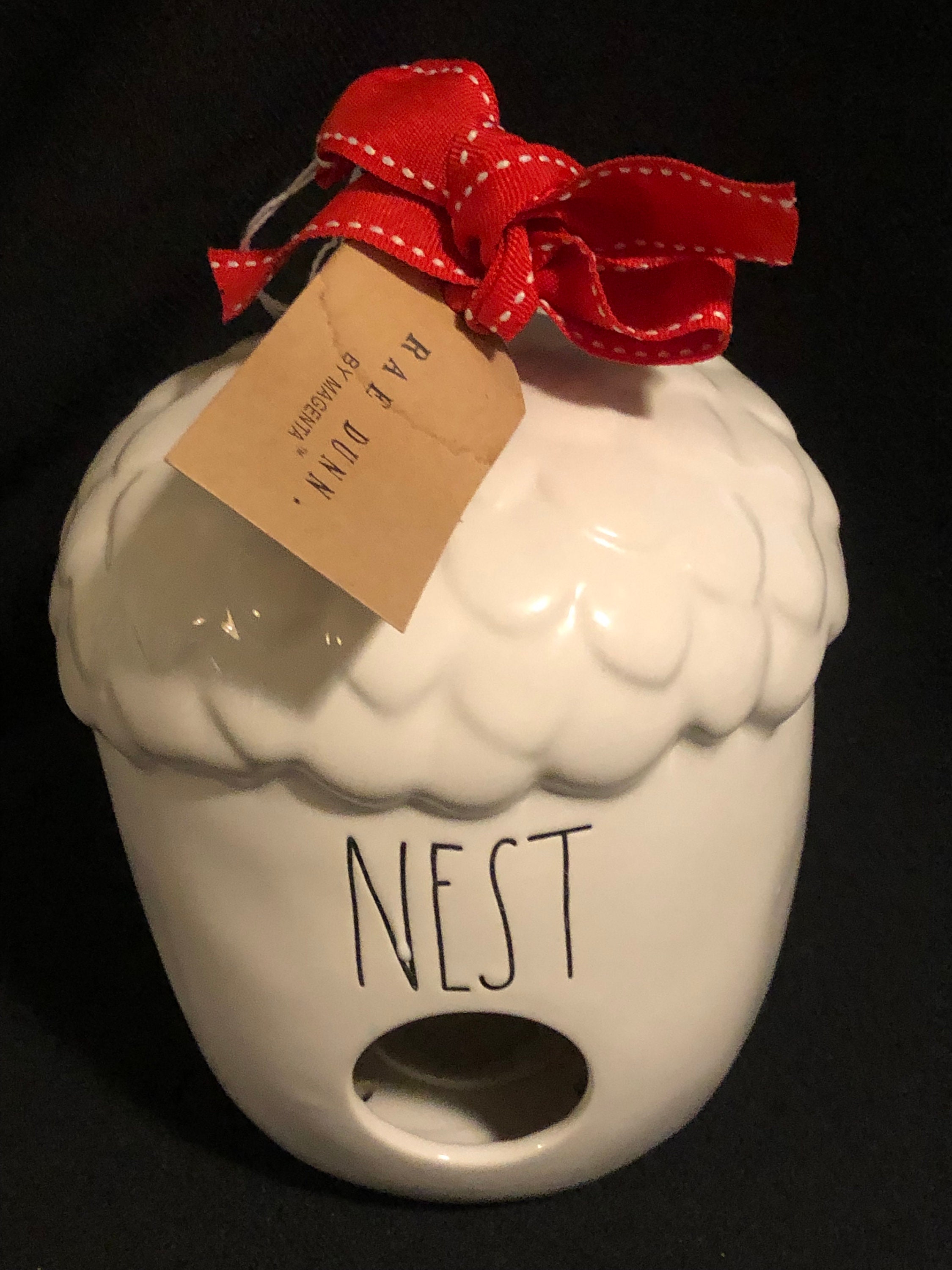 Boîte Vintage Rae Dunn Vines Birdhouse - Magenta Exclusive 2014 - Rose - VHTF