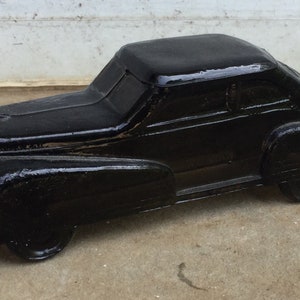 1940’s Smoked Glass Candy Container Automobile
