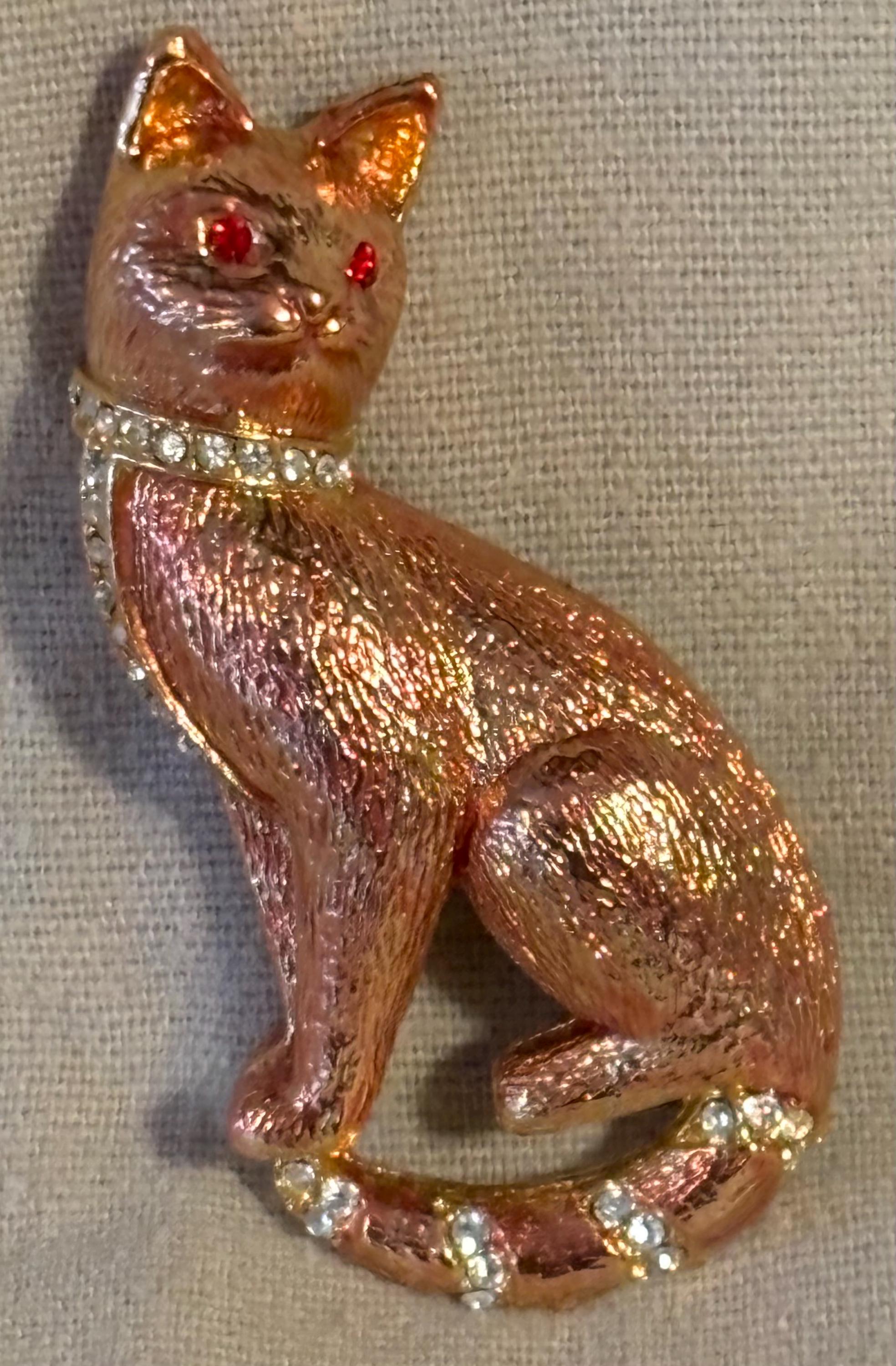 Vintage Henkel & Grosse Christian Dior Rose Goldtone and