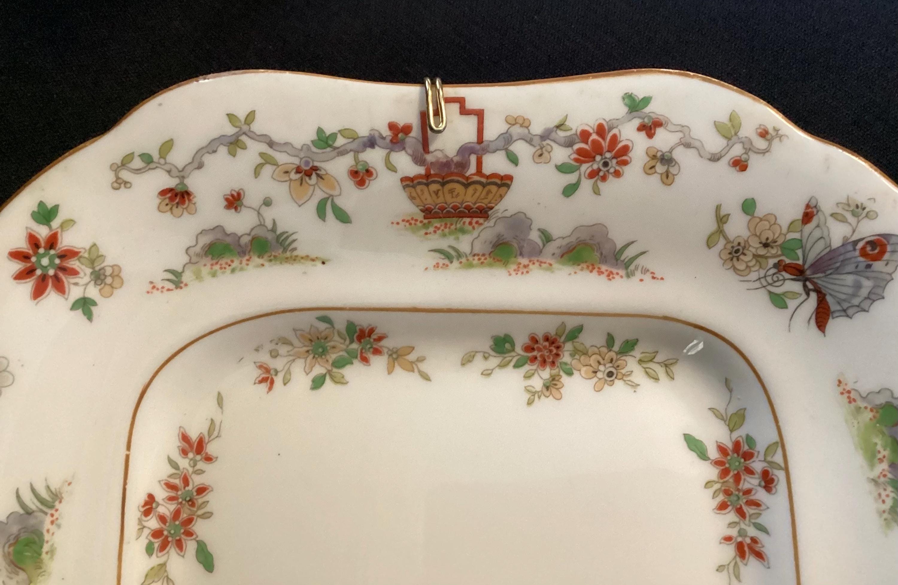 Peking Pattern Vintage Royal Worcester Peking Pattern #608482 Porcelain Tray - Etsy