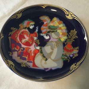 Vintage Rosenthal Zauberpferd I Magic Peacock Plate