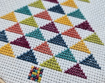 Nordic Tree Cross Stitch Pattern