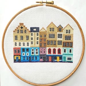 Cities Edinburgh Cross Stitch Pattern - pdf - Instant Download