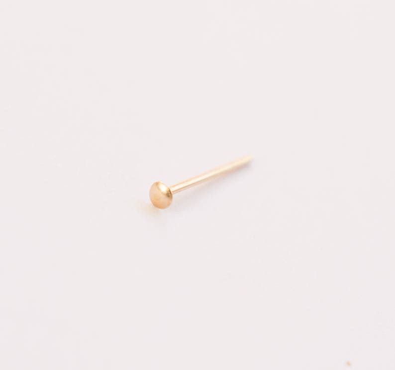 Tiny Stud Earrings Tiny Dot Studs Small Stud Earring Tiny Gold studs earrings Tiny Stud Earrings Silver Hypoallergenic image 6