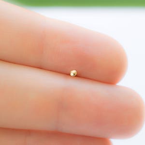 Mother Day Tiny Stud Earrings Tiny Dot Studs Small Stud Earring Tiny Gold studs earrings Tiny Stud Earrings Silver Hypoallergenic image 7