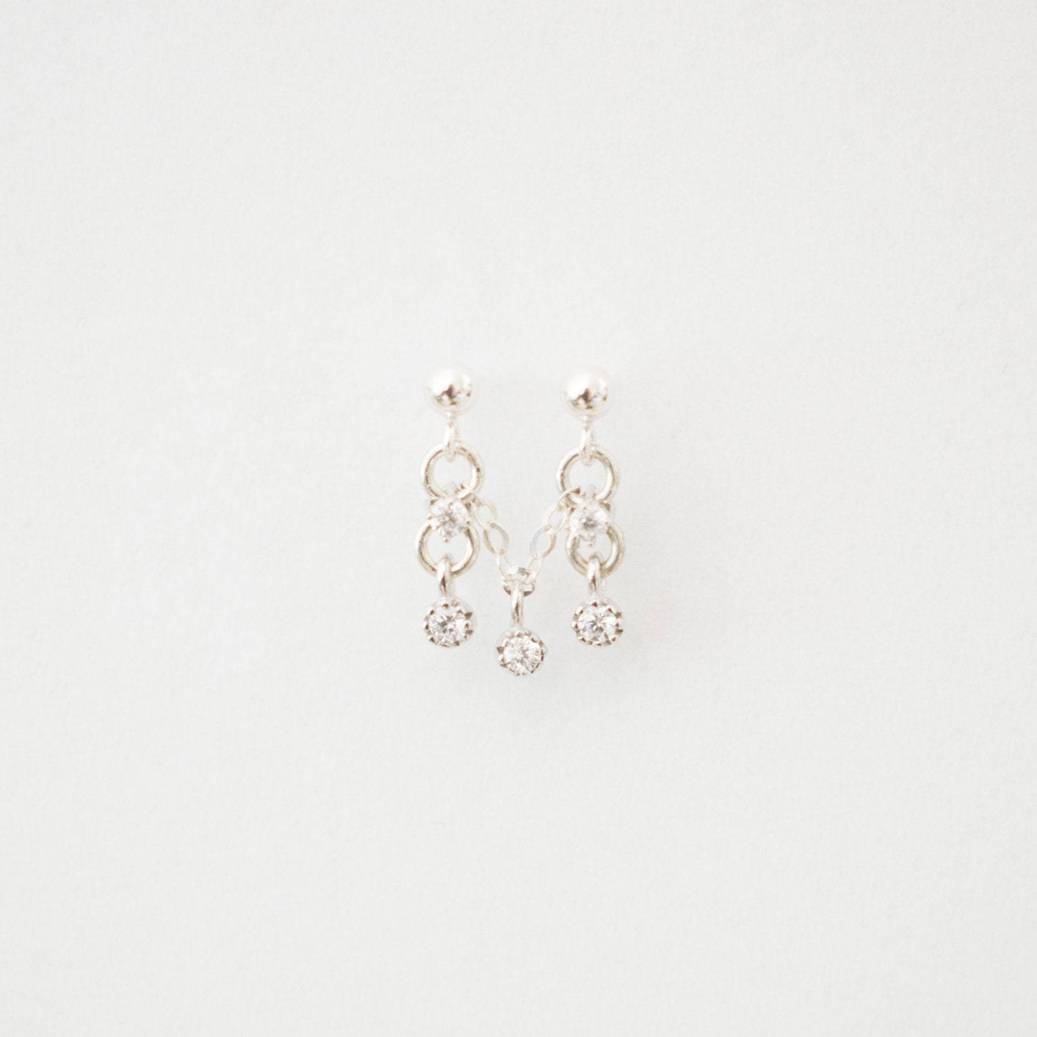 ピアス D SQUARED2 EARRING WITH CHAIN RINGS (ERW0134_37200001F215) Amazon.com: SLUYNZ 925 Sterling Silver Double Piercing