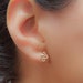 see more listings in the Gold Silver Rose Studs section