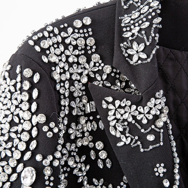 Black Blazer Siberia Jacket