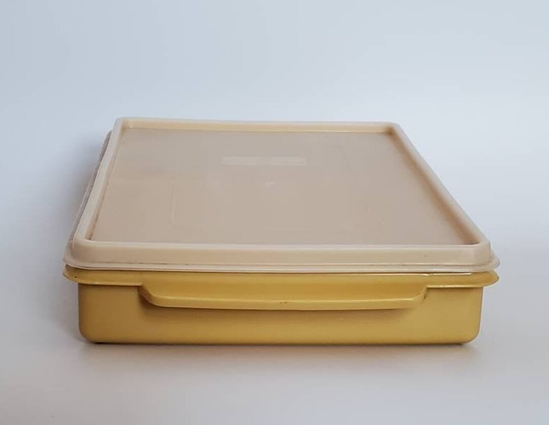 Crownware Vintage Storage Container Retro Tupperware Style Plastic