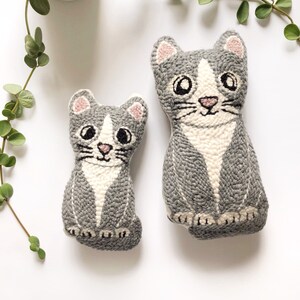 Fichier Pdf Patron Chat Punch Needle Chaton Gris Peluche Etsy Fichier Pdf Patron Chat Punch Needle Chaton Gris Peluche Etsy