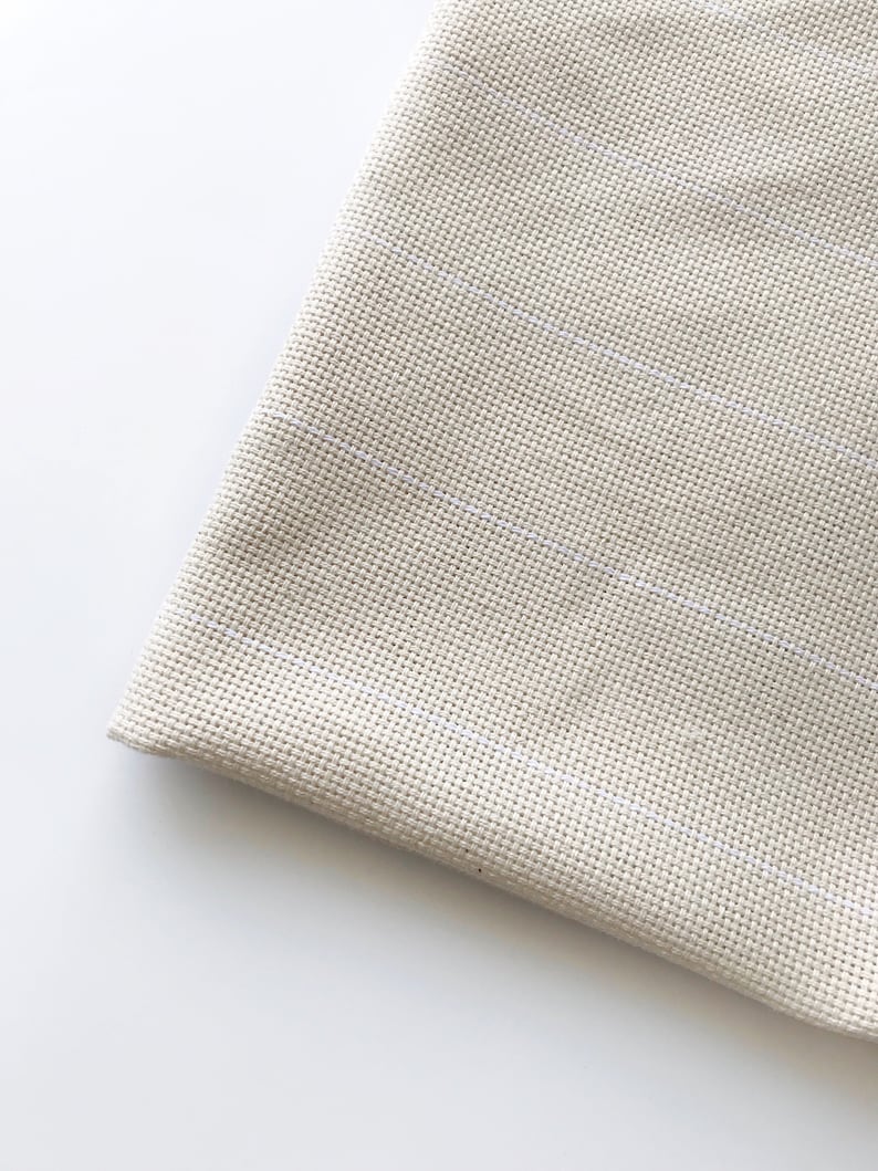 Monk S Cloth 2 X Grid In Cotton Oxford Punch Needle
