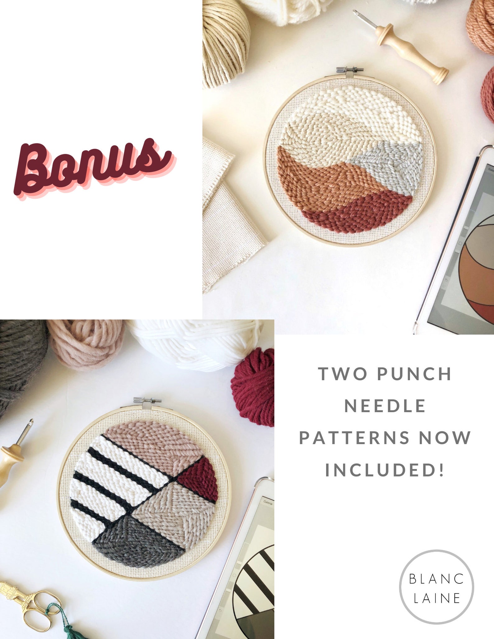 PDF FILE ONLY / Learn to Punch Needle / Punch Needle Etsy