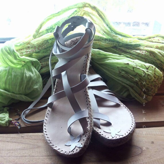 OUTLET 30 Maat 39eu espadrille met halve sleehak Goedkope witte