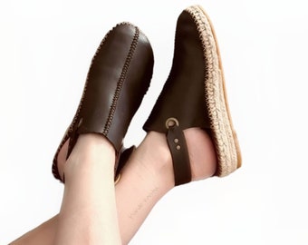 New Swedish Clogs Women Shoes Summer Women Shoes Leather Clogs