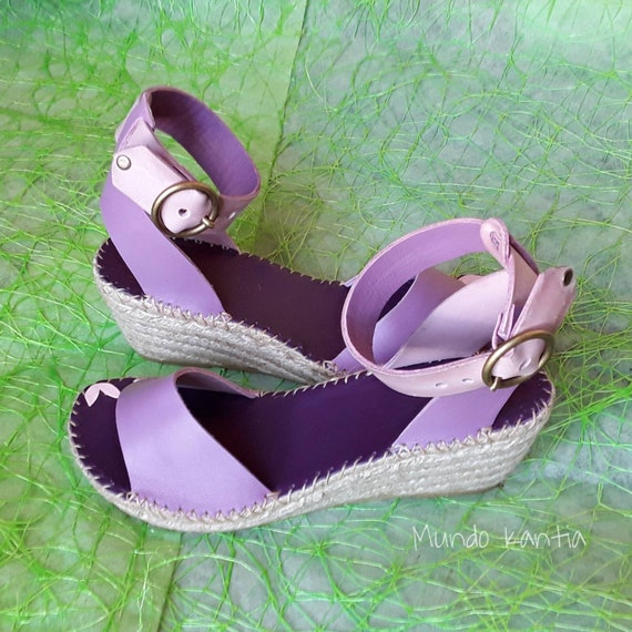 lilac espadrilles