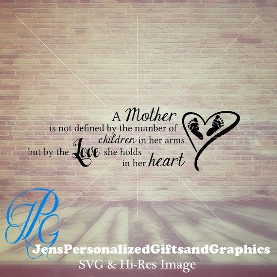 Download Pregnancy And Infant Loss Awareness Svg A Mother Is Not Etsy