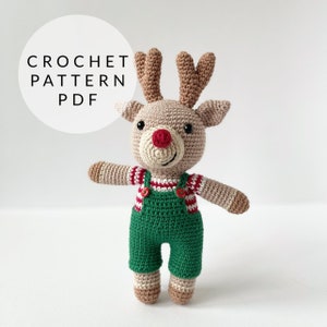 Crochet Pattern - Rudolph the Reindeer