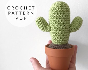 Crochet Pattern - Saguaro Cactus