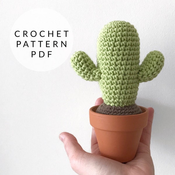 Crochet Pattern - Saguaro Cactus