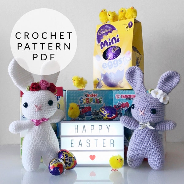 Crochet Pattern - Easter Bunny Crochet Pattern