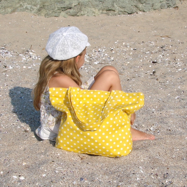 Tropical Beach Bag- Yellow main image 0