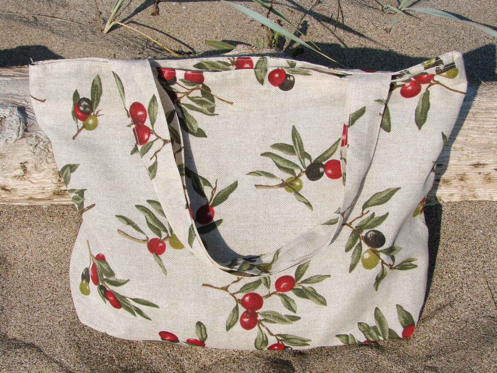 Olives Tote Bag Weekend Bag Canvas Tote Olive Branches Bag Etsy