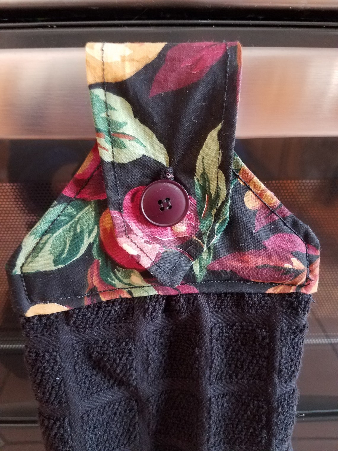 Kitchen Set. Hanging Hand Towel, Pot Holder, Pan Handle Pot Holder and