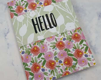 Floral Hello Card