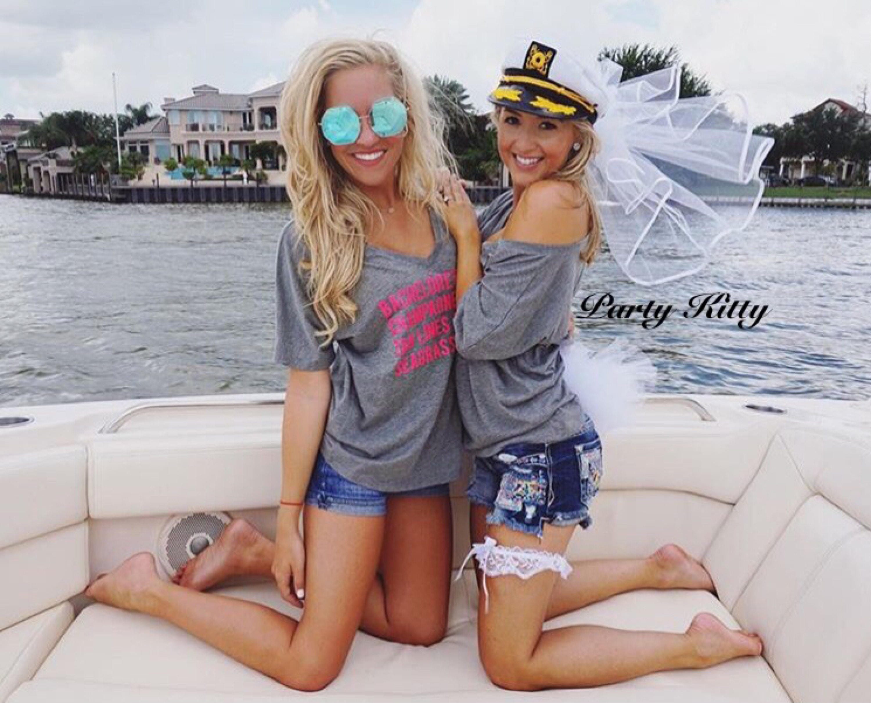 Nautical Booty Veil Bachelorette Party Captain Sailor Hat & Etsy