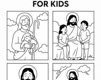 Dibujos para colorear cristianos: Versículos bíblicos (Descargar PDF)