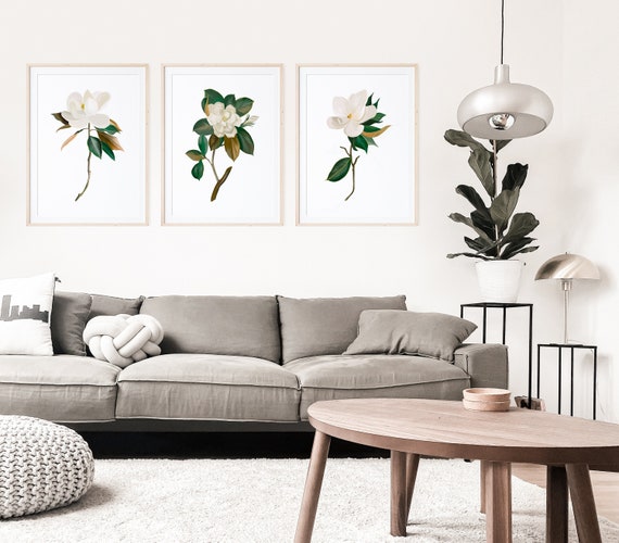 Wall Art Botanical Prints Wall Hanging Prints Home Etsy