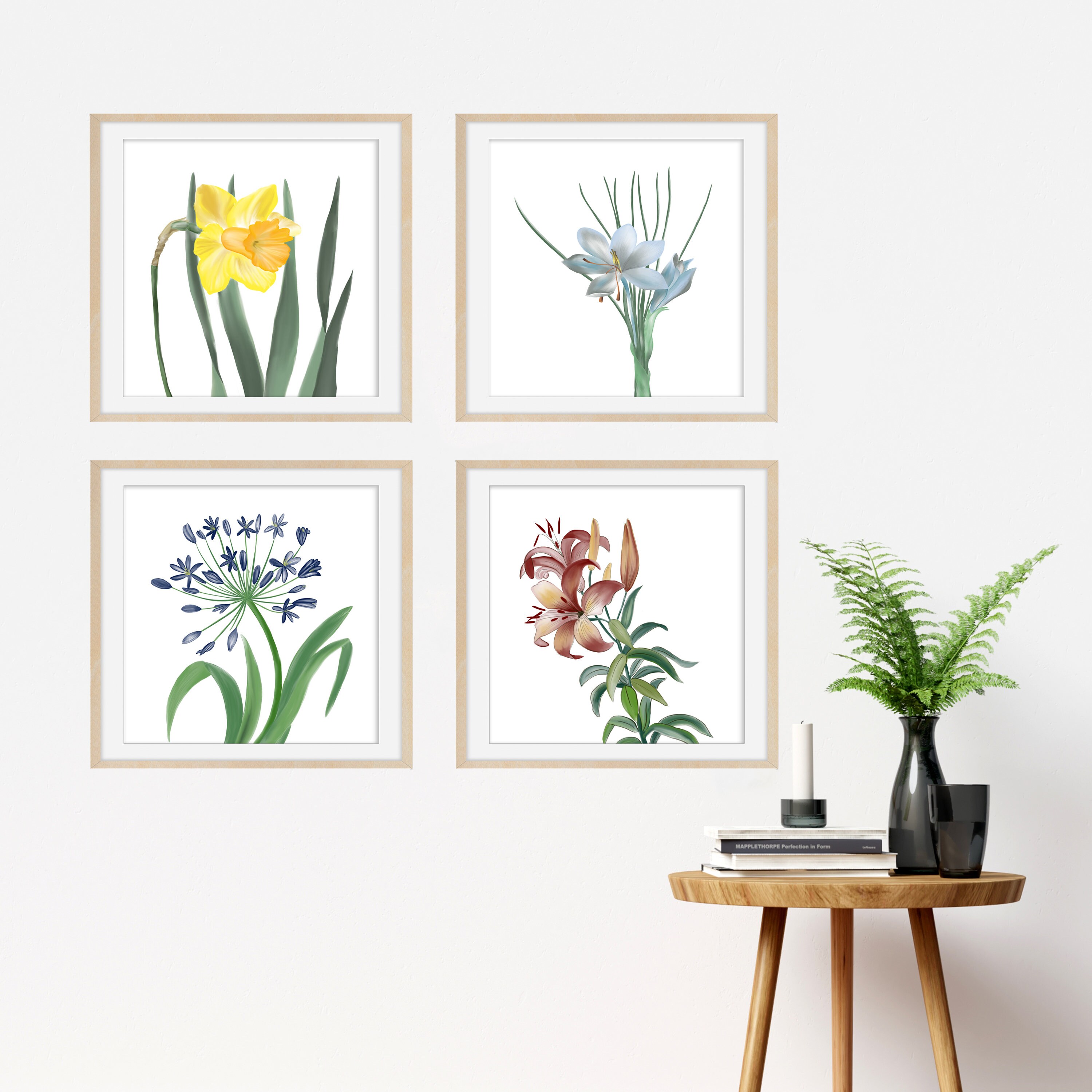 Floral Wall Art Prints Floral Paintings Flowers Wall Art Etsy