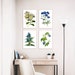 Botanical Print Set of 4 - Botanical Illustration - Botanical Art Print - Art Prints - Vintage Botanical Print Set of 4 - Botanical Poster 