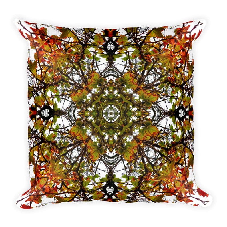 Autumn Arrives pillow cover 18x18 decorative fall pillow Etsy