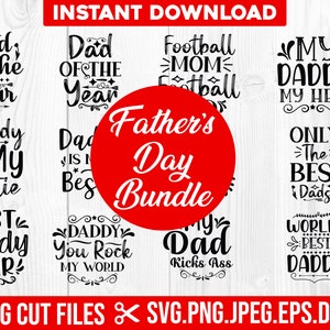 父の日 svg バンドル、父の日のギフト、父の日の svg 格言、父の日の svg 引用、お父さん svg、お父さん svg、パパ svg、夫 svg