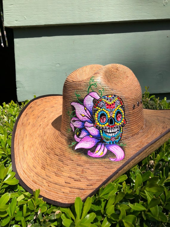 custom painted hats