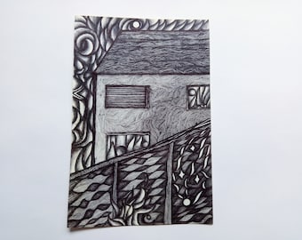 Home, Original Drawing