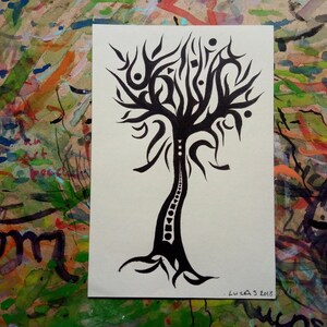 Alchemist&#39;s Tree, Original Drawing