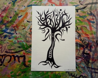 Alchemist's Tree, Original Drawing