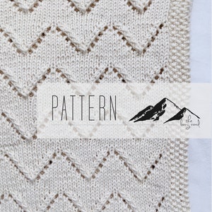 The Quinn Baby Blanket Knitting Pattern