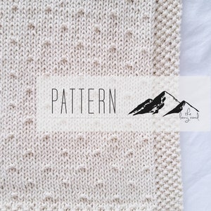 The Finley Baby Blanket Knitting Pattern